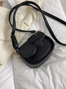 Trẻ em Đúng mốt chất liệu da PU Mini Túi đeo vai , Túi đeo chéo Đối với Trẻ em - màu đen - Xem 1