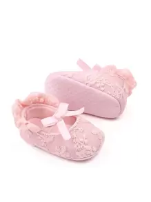 Ballerine Mary Jane con decorazione a fiocco per bambini