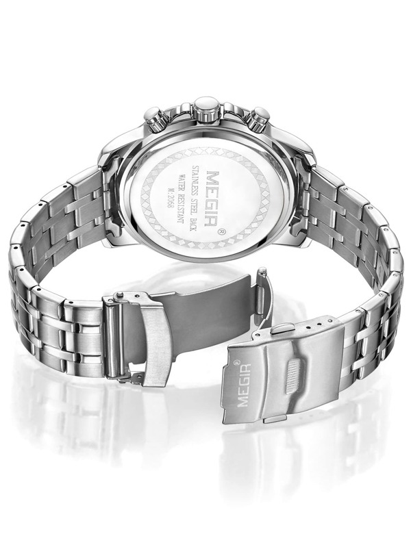 Men Triple Dial Date Quartz Watch SHEIN USA