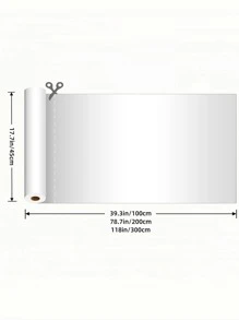 1pc Thick Self-adhesive Wall Paper, Beige Water Proof Wall Sticker For Home Decor - Beige - View 6