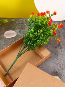 1入组塑料人造米蘭花現代家居裝飾人造植物 - 彩色 - 查看 4