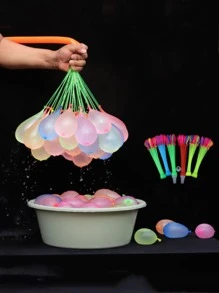 111 piezas Globo de agua de colores agua creativo para fiesta - Multicolor - Ver 1