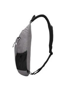 OIWAS Backpack For Men Strap Backpack Sling Bag Crossbody Shoulder Daypack For Boys - Grey - View 4