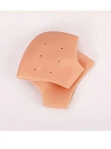 1雙透氣矽膠腳跟保護器和適用於休閒鞋