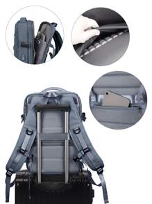 Dung lượng lớn , Không thấm nước , Có thể mang đi Tối giản Ba lô máy tính xách tay Có thể mở rộng Đối với Đi du lịch Làm Việc  Làm việc Đối với Cô gái tuổi teen NỮ Cao đẳng Sinh viên , Cổ cồn trắng Công nhân
工人 Hoàn hảo Đối với Trường học , Cao đẳng , Làm việc , Làm Việc  , Commute , Trở lại Trường - Xanh đậm - Xem 8