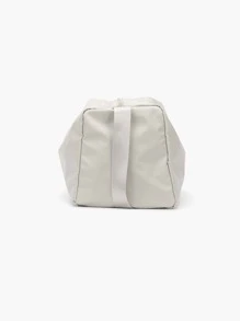 Oversized Hobo Bag Minimalist Wet Dry Pockets For Sports - Beige - View 4