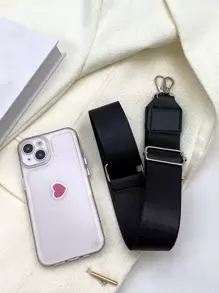 黑色通用斜挎单肩背包替换宽包肩带配件可调节便携包配件时尚耐用适合新手和白领人士适合少女女士大学生包袋礼物学校用品教师礼物返校教师配件 - 黑色 - 查看 7