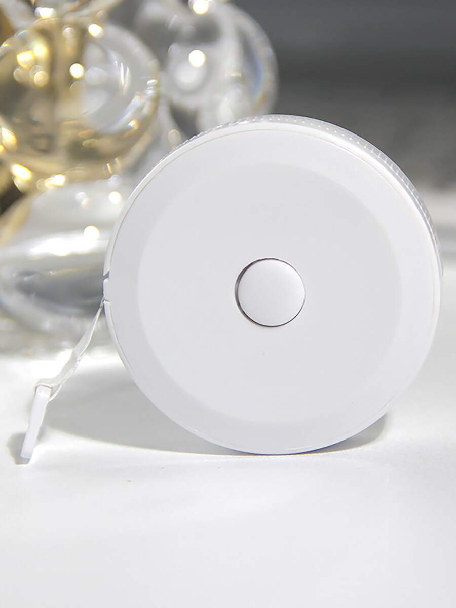 1 pieza Cinta métrica liso - Blanco - Ver 1