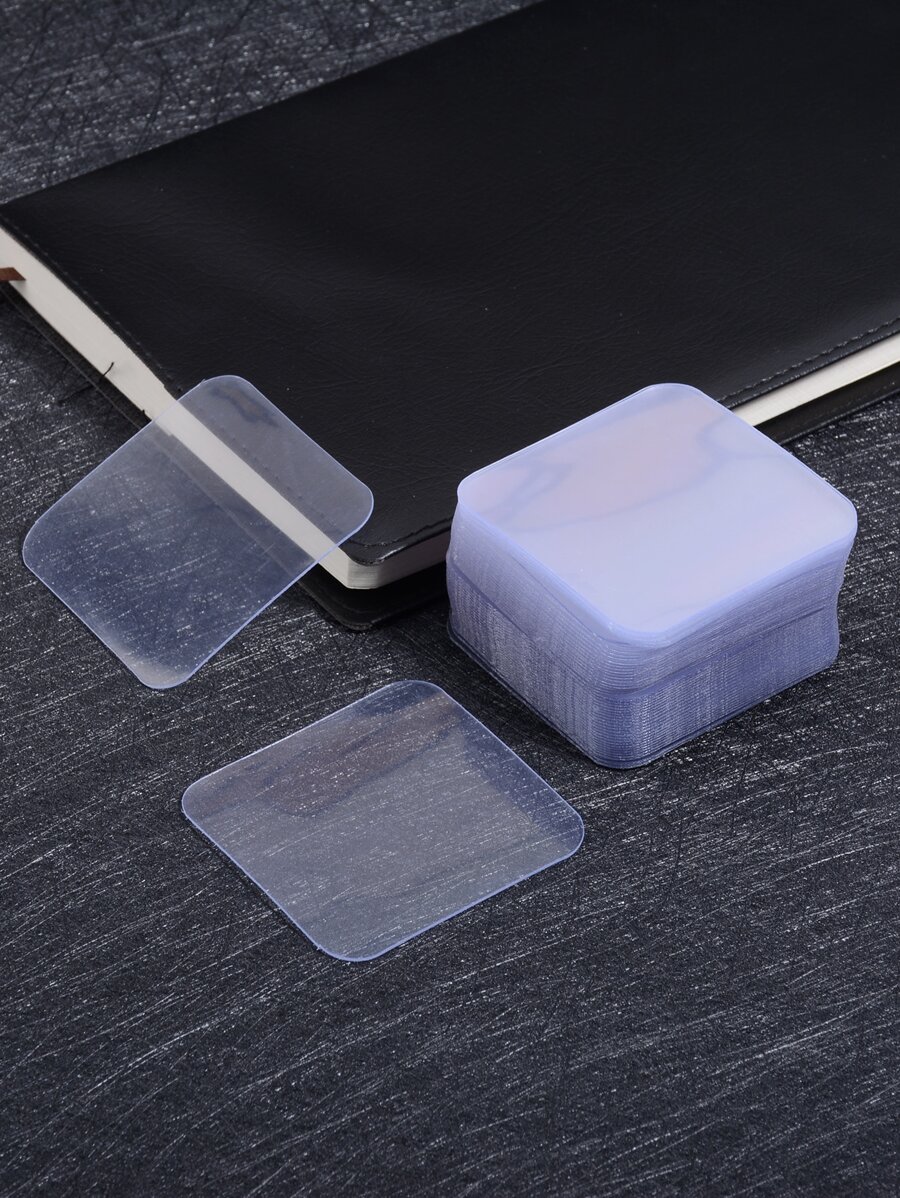 10pcs Double Sided Adhesive Tape - Clear - View 1