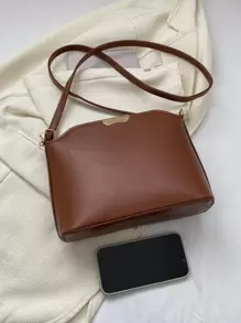 Túi vuông nhỏ thanh lịch màu nâu kim loại trang trí PU cho cuộc sống hàng ngày Túi đeo chéo NINE WEST dành cho nữ JORIE MINI JET SET - màu nâu - Xem 8