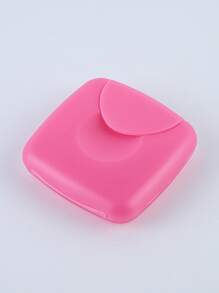 Hộp đựng tampon du lịch, hộp đựng kín di động - Màu Hồng Tươi - Xem 1