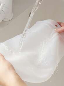 1 túi nhào silicon, túi nhào màu trắng tối giản cho nhà bếp - trắng - Xem 3