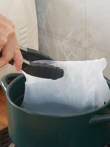 1 túi nhào silicon, túi nhào màu trắng tối giản cho nhà bếp - trắng - Xem 4