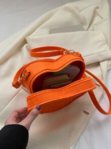 Túi Crossbody Nữ Có thể điều chỉnh được Mốt - trái cam - Xem 6