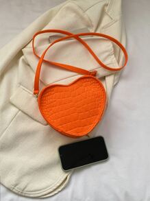 Túi Crossbody Nữ Có thể điều chỉnh được Mốt - trái cam - Xem 7