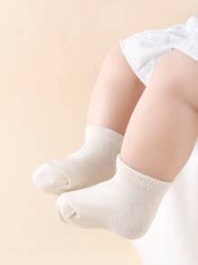 5pairs Baby Mixed Color Socks - Multicolor - View 3