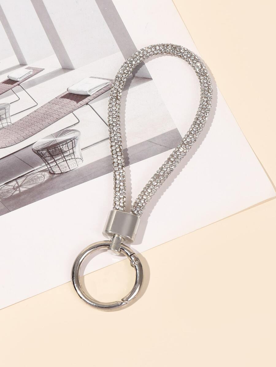 EFANEWELY Túi trang trí bằng kim cương giả quyến rũ cho túi lấp lánh Vòng tay quyến rũ Móc khóa Túi phụ kiện Quà tặng Giáng sinh, Ngày lễ tình nhân, Sành điệu, Hợp thời trang cho các cô gái tuổi teen Nữ sinh viên đại học, Giáo viên, Công nhân cổ trắng, Tân binh & Công nhân cổ trắng Quà tặng lễ tạ ơn, phụ kiện Giáng sinh, Giáng sinh thiết kế nội thất - trắng - Xem 1