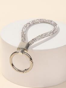 EFANEWELY Túi trang trí bằng kim cương giả quyến rũ cho túi lấp lánh Vòng tay quyến rũ Móc khóa Túi phụ kiện Quà tặng Giáng sinh, Ngày lễ tình nhân, Sành điệu, Hợp thời trang cho các cô gái tuổi teen Nữ sinh viên đại học, Giáo viên, Công nhân cổ trắng, Tân binh & Công nhân cổ trắng Quà tặng lễ tạ ơn, phụ kiện Giáng sinh, Giáng sinh thiết kế nội thất - trắng - Xem 2