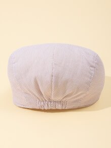 Bebé Boina perro con bordado - Caqui - Ver 4