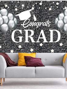 2024 Graduation Season Party Decoration Background Cloth - Graduation Party Decorations, Congrats Graduation Banner, Class Of 2024 Graduation Background Banner - Graduation Backdrop 2024 For Graduation Decorations - Multicolor - View 2