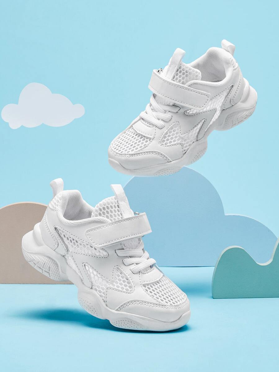 男孩極簡透氣低幫運動戶外運動鞋