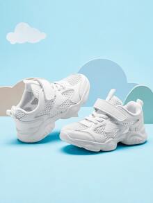 男孩極簡透氣低幫運動戶外運動鞋