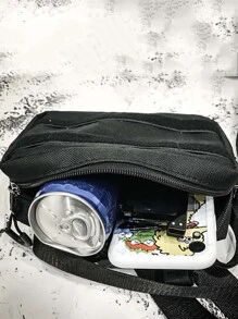 Street Chest Rig Bag For Women Hip-Hop Outdoor Chest Bag Functionality Unisex Vest Waist Pack - Black - View 5