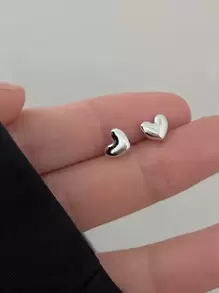 Heart Stud Earrings