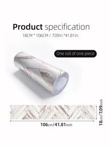 SUPSTICKER 1/7 Cuộn Giấy Dán Cầu Thang Hình Lục Giác Màu Sáng, Họa Tiết Vân Gỗ, Tự Dính, Trang Trí Nhà Cửa, Kích Thước 41.81x7.09 Inch, Nhãn Dán, Decal Dán Tường, Nhãn Dán Vinyl, Dùng Để Trang Trí Nhà Cửa, Trang Trí Mùa Xuân, Làm Mới Ngôi Nhà Của Bạn, Nhãn Dán Trang Trí Rama, Gạch Lát Sàn Tự Dính, Gạch Lát Sàn Bóc Và Dán, Trang Trí Phòng Khách, Trang Trí Nhà Bếp - Nhiều màu - Xem 3