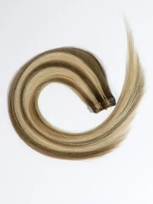 20 miếng băng keo highlight nối tóc thẳng P4/24 18-20 inch tóc thật nguyên chất nối tóc highlight màu băng keo nối tóc - SP4/24 - Xem 7