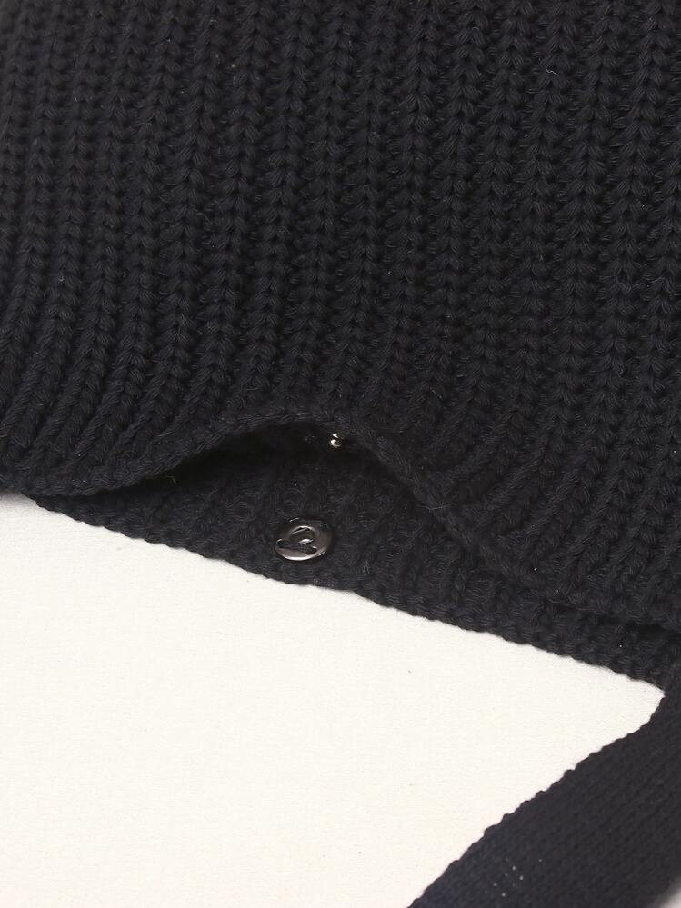 Summer Vacation Beach Beach Bag, Fashionable And Elegant Crochet Handbag, Crossbody Bag Large Capacity Women's Shoulder Bag, Great For Summer, Vacation And Daily Use, Travel Essential For College Students, Business Casual Women Mother's Day Gift, Teacher's Day Gift, Wedding Bridesmaid Gift - Black - View 3