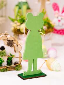 1 pieza Decoración creativo con diseño rana objeto de decoración para casa - Multicolor - Ver 2