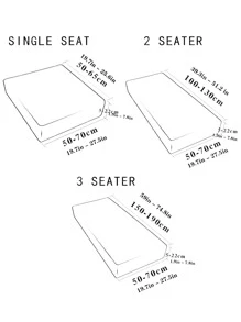 1 Máy Tính Búi Trang Trí Co Giãn Sofa Ghế, Ghế Sofa Đa Năng Đệm, co Giãn Màu Đơn Giản Ghế Đệm Bọc - Lạc đà - Xem 6