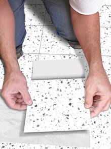 5 miếng dán sàn hoa văn đất nung, gạch lát sàn bằng nhựa PVC hiện đại cho gia đình - Nhiều màu - Xem 1