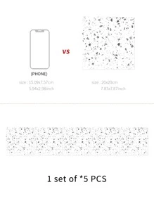 5 miếng dán sàn hoa văn đất nung, gạch lát sàn bằng nhựa PVC hiện đại cho gia đình - Nhiều màu - Xem 6