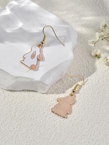 Cartoon Rabbit Drop Earrings