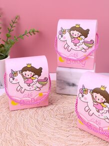 20/10个粉色和蓝色生日礼盒，适用于主题派对、生日、新娘礼物、婚礼包装礼品盒纪念品 - 彩色 - 查看 4