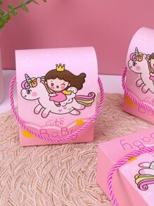 20/10个粉色和蓝色生日礼盒，适用于主题派对、生日、新娘礼物、婚礼包装礼品盒纪念品 - 彩色 - 查看 10