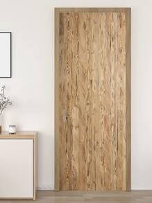 1 miếng dán cửa chống nước họa tiết vân gỗ - Nhiều màu - Xem 7