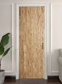 1 miếng dán cửa chống nước họa tiết vân gỗ - Nhiều màu - Xem 8