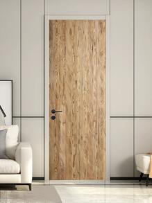 1 miếng dán cửa chống nước họa tiết vân gỗ - Nhiều màu - Xem 9
