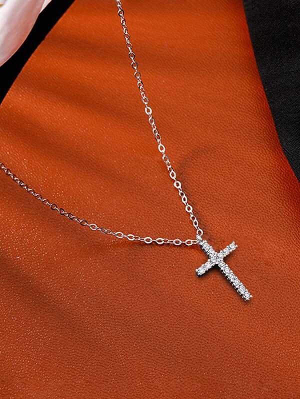 Cross Charm Necklace SHEIN USA