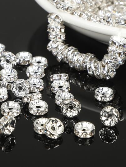 50pcs/set Rhinestone Decor DIY Bead
