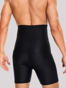 Men Solid Hook And Eye Active Underwear - Black - View 2
