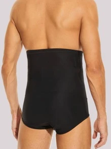 Men Hook And Eye Active Underwear - Black - View 2