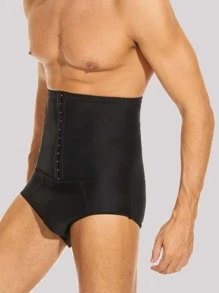 Men Hook And Eye Active Underwear - Black - View 7