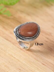 Water-drop Decor Ring - Multicolor - View 3