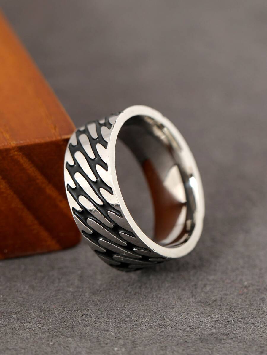Men Chain Detail Ring | SHEIN USA