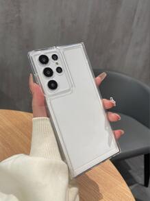 Ốp điện thoại cơ bản 1 chiếc, chất liệu TPU trong suốt, mềm mại, bảo vệ điện thoại, tương thích với các dòng S23, S24, A23, A13-4G, A05, A14, A15, A05S, A55, phiên bản quốc tế, không phải phiên bản nội địa. - Trong sáng - Xem 1