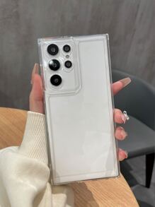 Ốp điện thoại cơ bản 1 chiếc, chất liệu TPU trong suốt, mềm mại, bảo vệ điện thoại, tương thích với các dòng S23, S24, A23, A13-4G, A05, A14, A15, A05S, A55, phiên bản quốc tế, không phải phiên bản nội địa. - Trong sáng - Xem 2